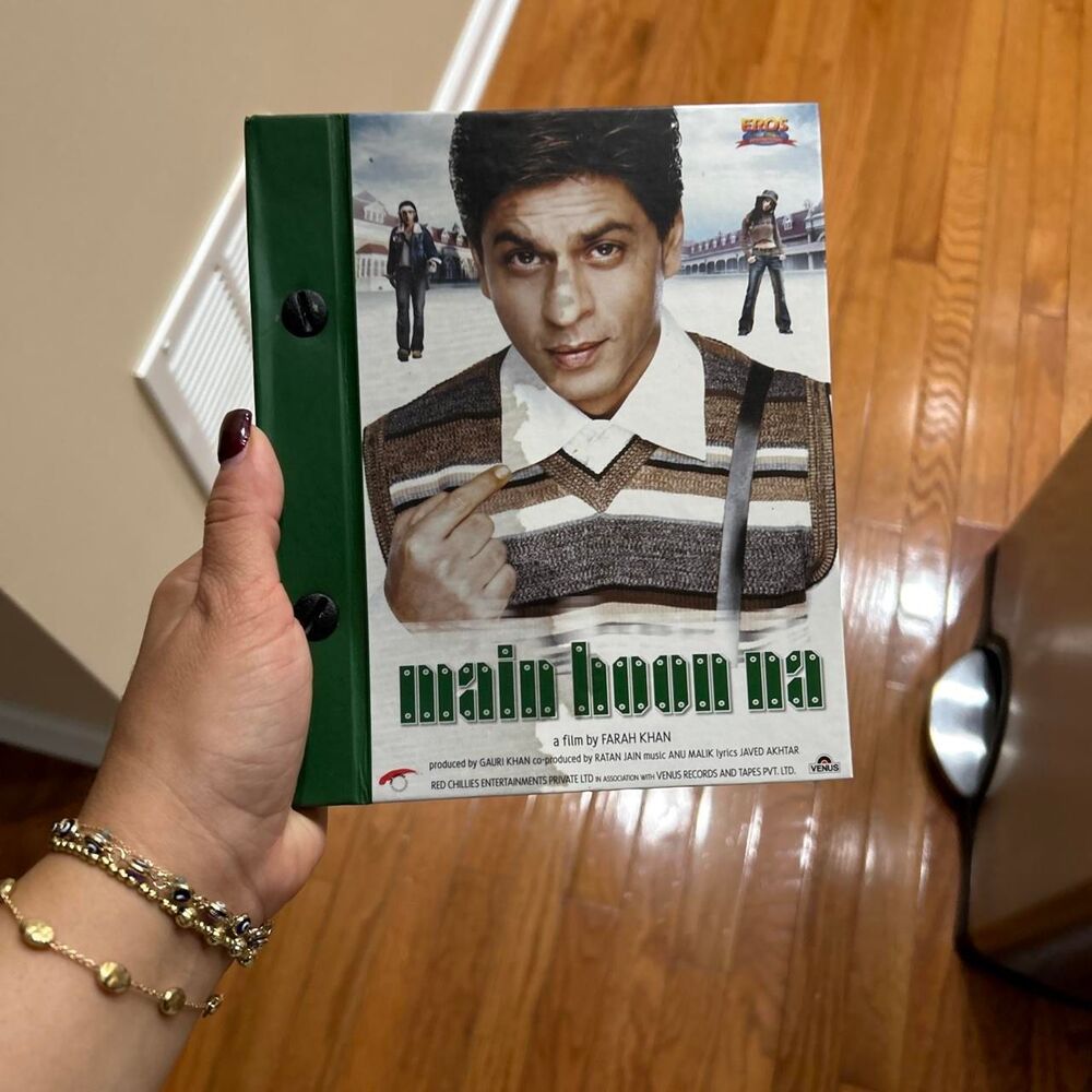 Main Hoon Na movie soundtrack CD #soundtrack #shahrukh